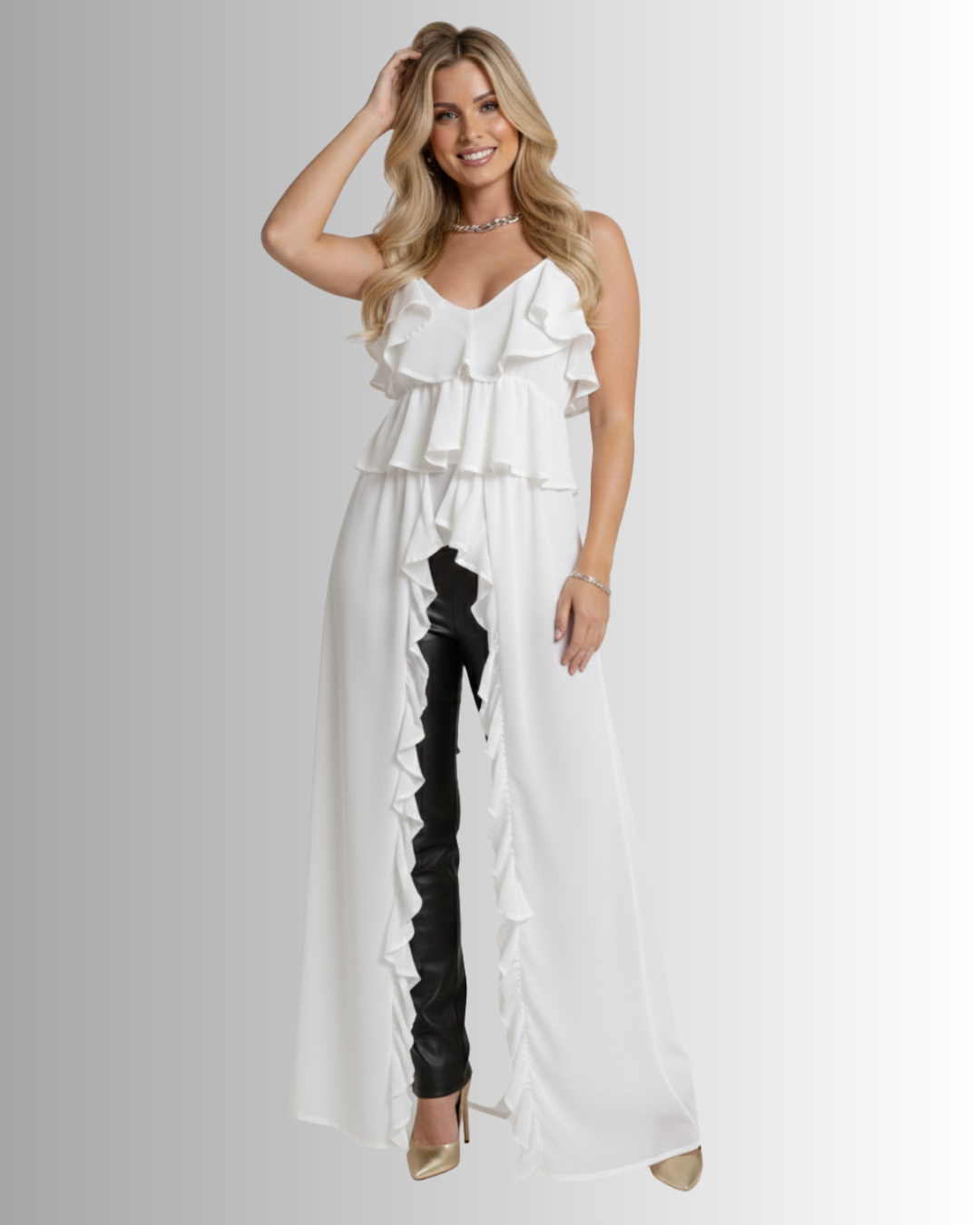 Lily Ruffle Pants Set