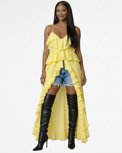 Lily Ruffle Pants Set