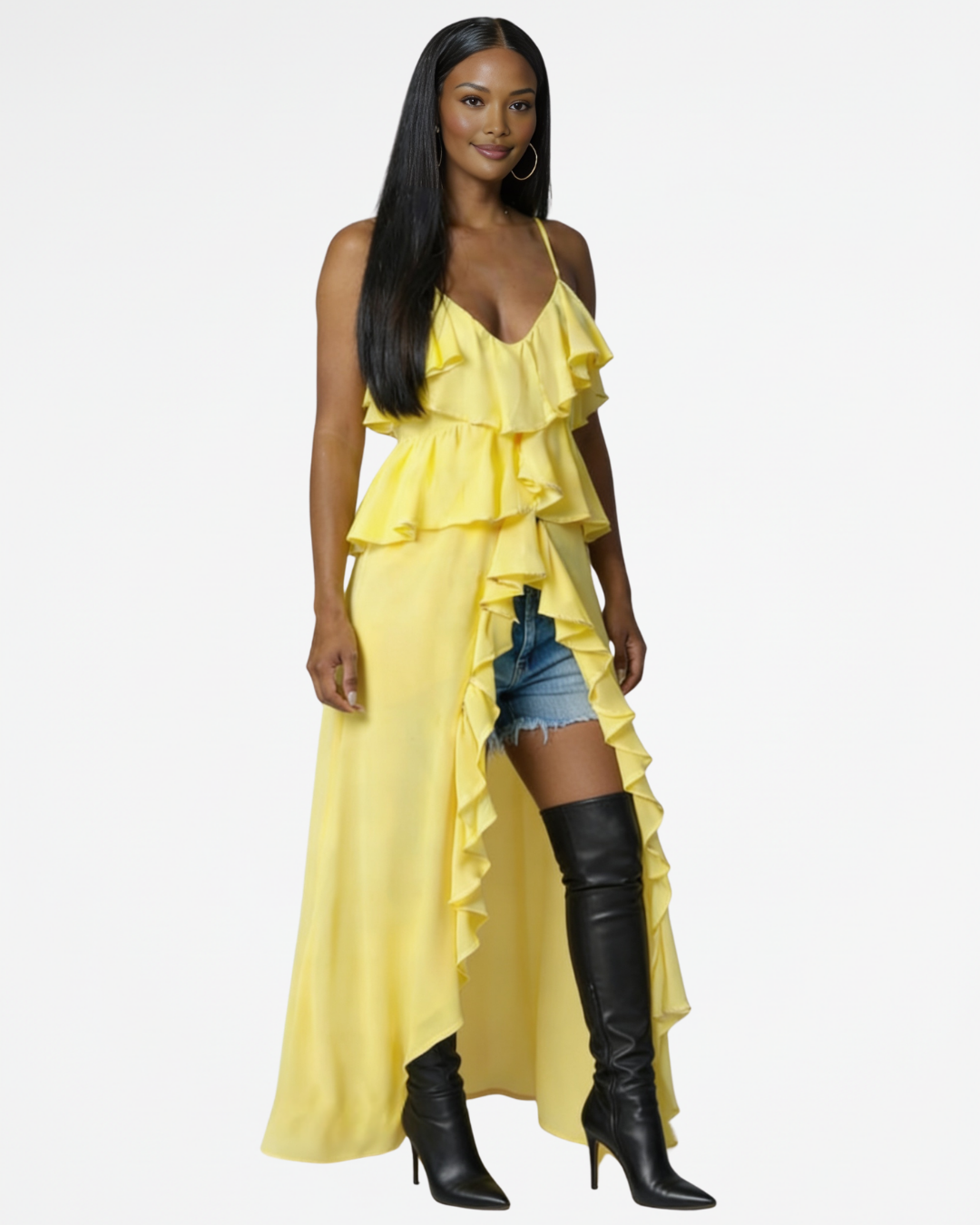 Lily Ruffle Pants Set