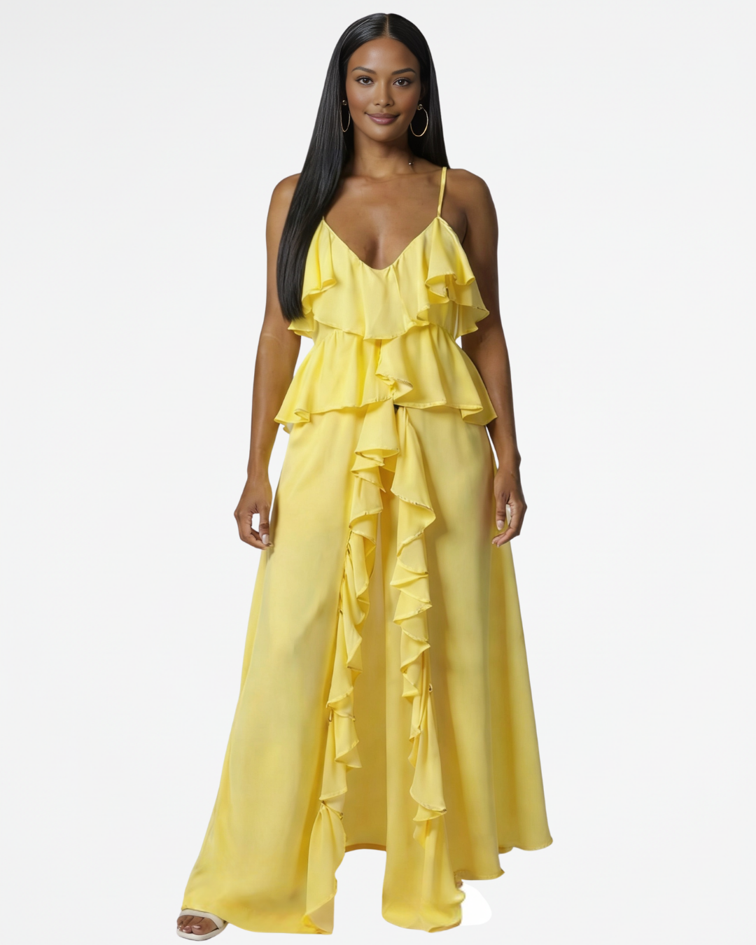 Lily Ruffle Pants Set