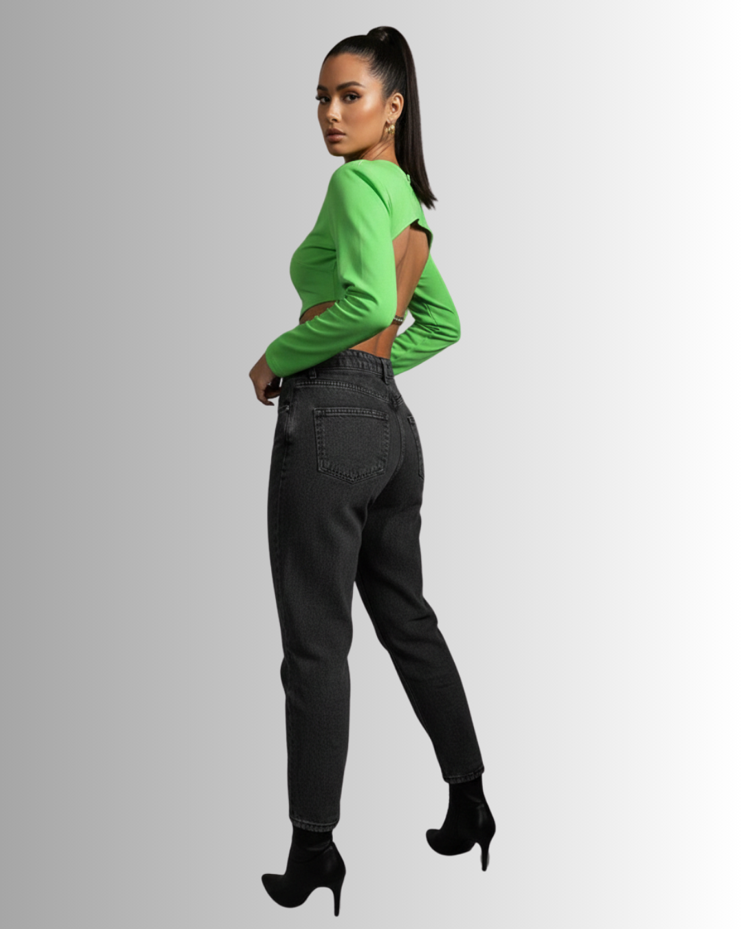 Darin Chain Cropped Top