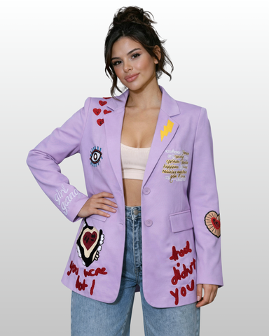 Emma Embroidered Blazer
