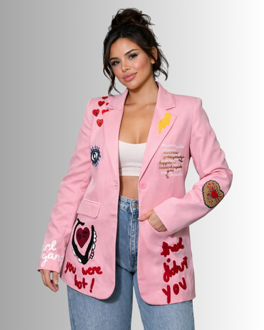 Emma Embroidered Blazer