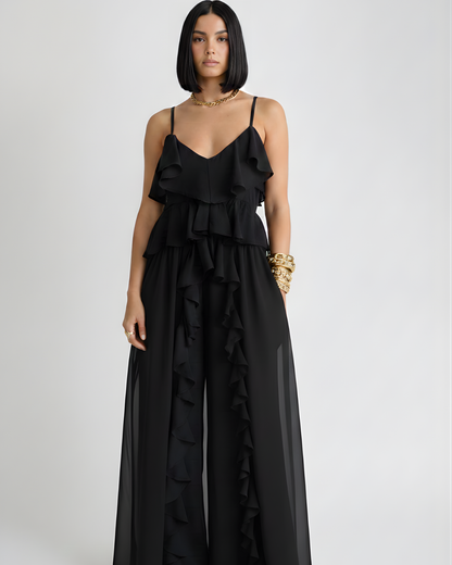 Lily Ruffle Pants Set